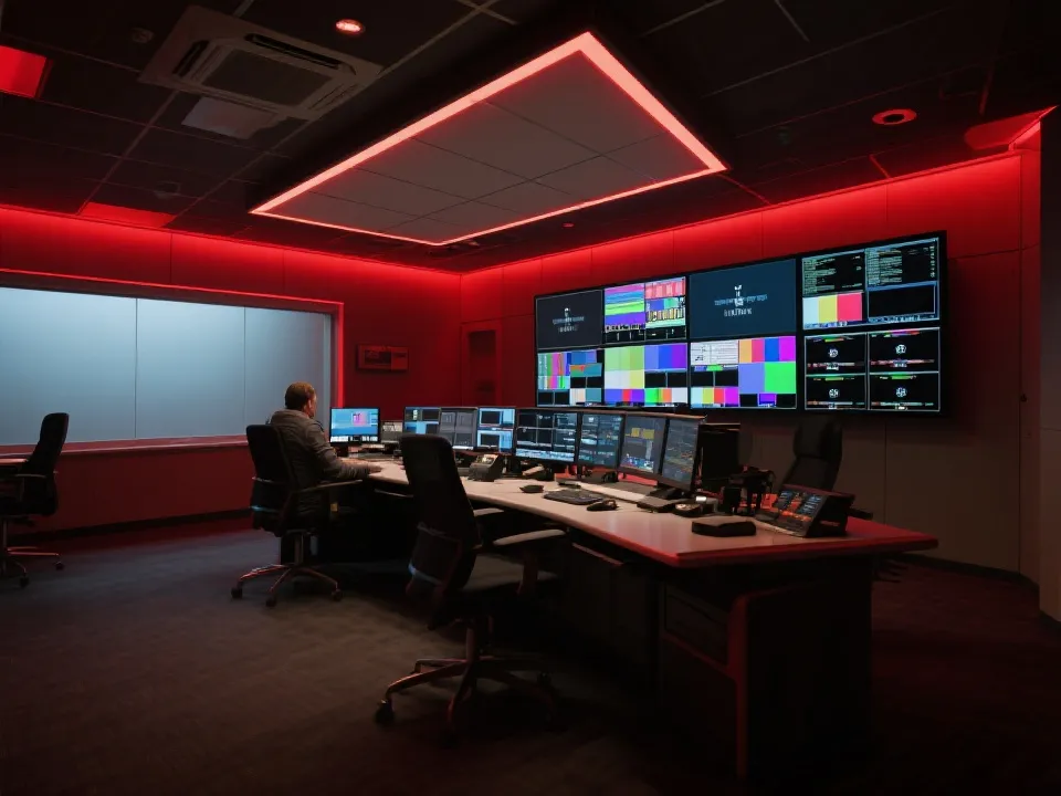 澳洲幸运8数字转播中心基础设施展示